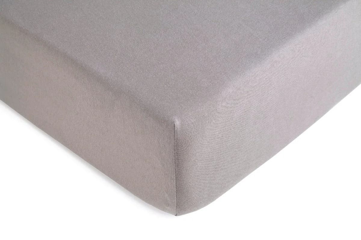 Hometex Premium Textiles Spannbettlaken Grau Jersey 160 g/m²
