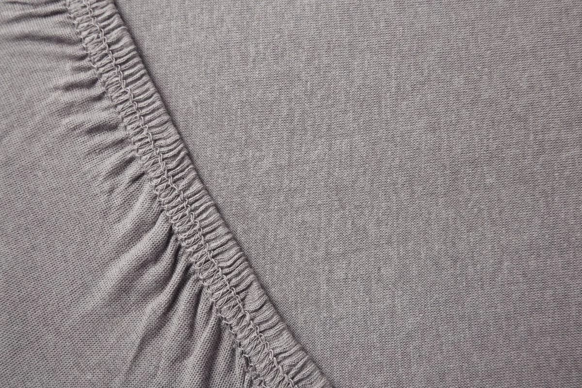 Hometex Premium Textiles Spannbettlaken Grau Jersey 160 g/m² - Bild 4
