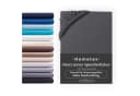 Hometex Premium Textiles Spannbettlaken Topper Jersey Grau Bild 2