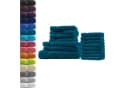 Hometex Premium Textiles Handtuch-Set 15-tlg. Petrol Frottee Bild 2