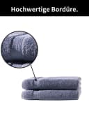 Hometex Premium Textiles Handtuch-Set Rot 100% Baumwolle 500 g/m² Bild 4