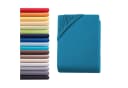 Hometex Premium Textiles Jersey Spannbettlaken 100% Baumwolle mit Rundumgummizug Bild 2