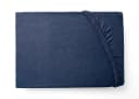 Hometex Premium Textiles Spannbettlaken Jersey Navy 100% Baumwolle Bild 3