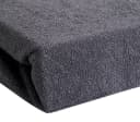 Hometex Premium Textiles Spannbettlaken Frottee Anthrazit Bild 4