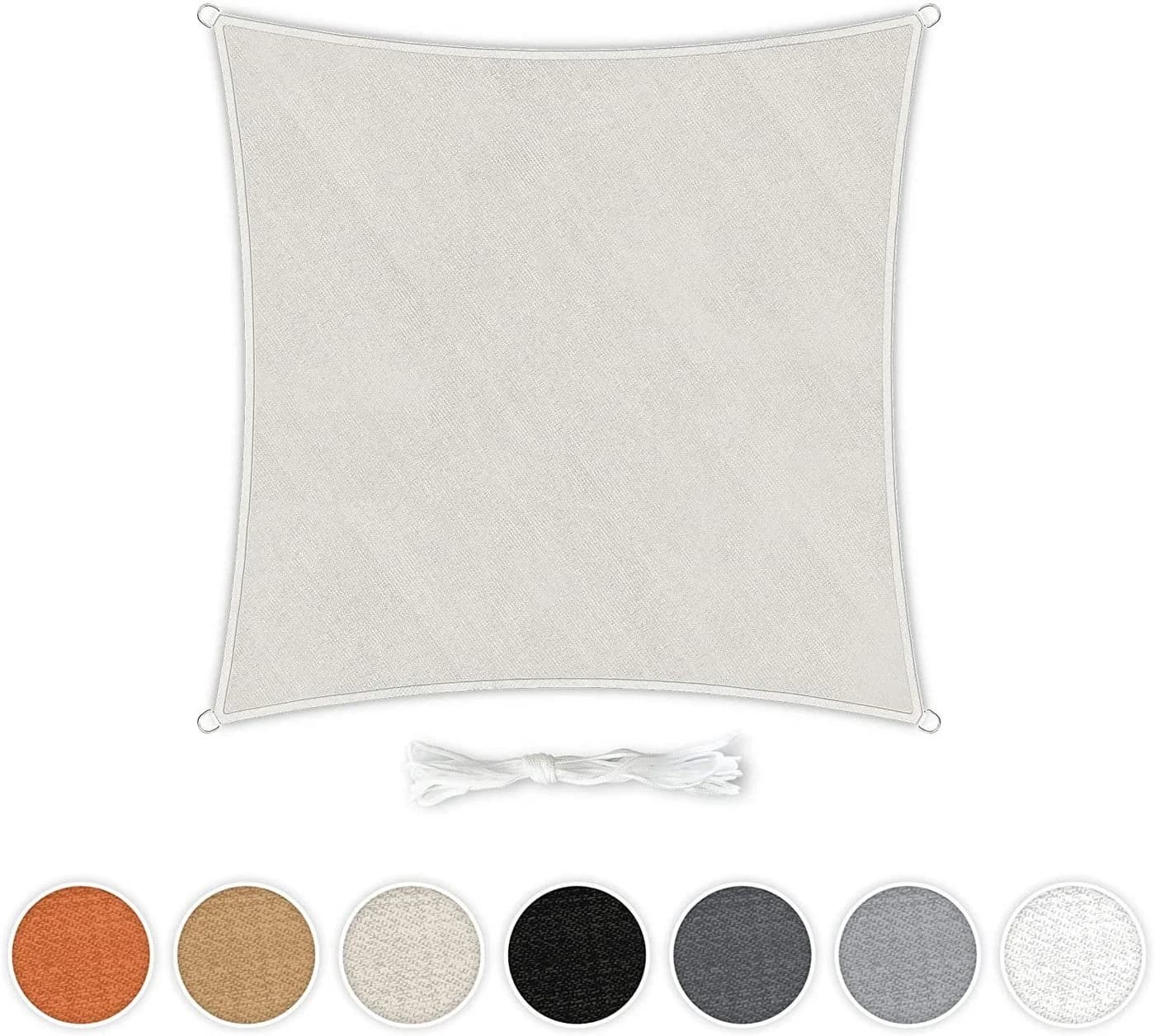 Hometex Premium Textiles Sonnensegel Sonnenschutz Windschutz Beige - Bild 2