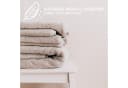 Hometex Premium Textiles Handtuch 4er Set Grau 450 g/m² Bambus-Baumwolle Bild 3