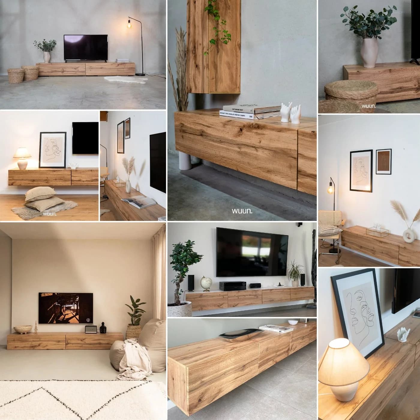 Wuun TV-Board Somero Lowboard Eiche - Bild 5