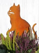 LB H&F Lilienburg Katzen Rost Stecker 2er Set Garten Deko Bild 3