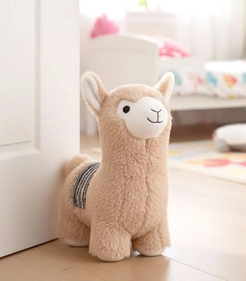 LB H&F Lilienburg Bodentürstopper Lama Stoff