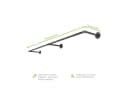 various - Industrial Design Möbel Kleiderstange SOLID LINE DUO, schwarz Bild 1