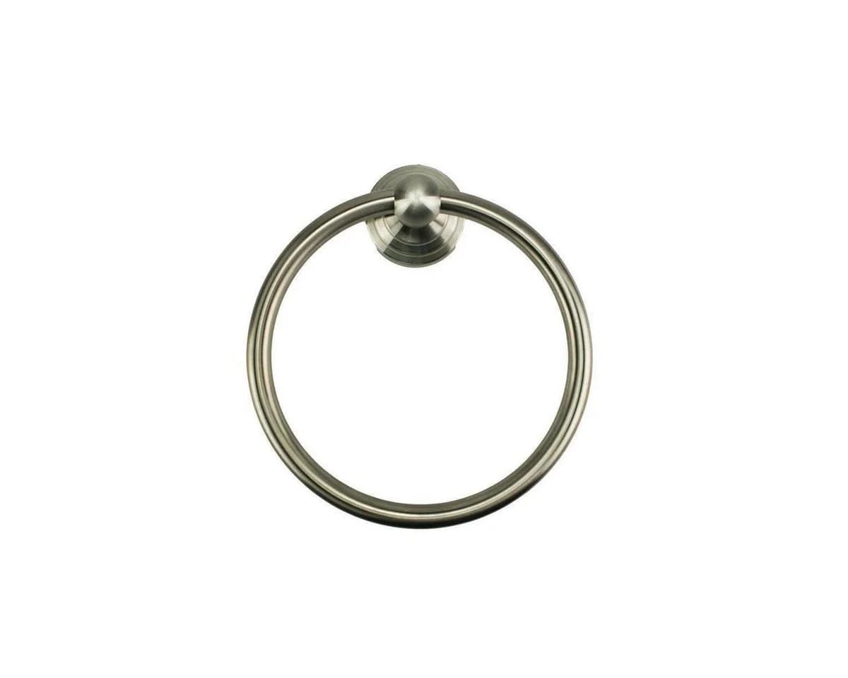BOURGH Handtuchring ACCIANO Gebürsteter Stahl Silber Matt