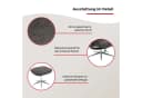 TV-Sessel Burnaby Anthrazit mit Hocker und Relaxfunktion Bild 3