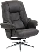 TV-Sessel Burnaby Anthrazit mit Hocker und Relaxfunktion Bild 4