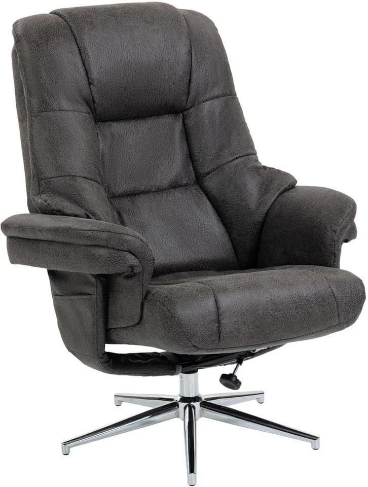 TV-Sessel Burnaby Anthrazit mit Hocker und Relaxfunktion - Bild 4