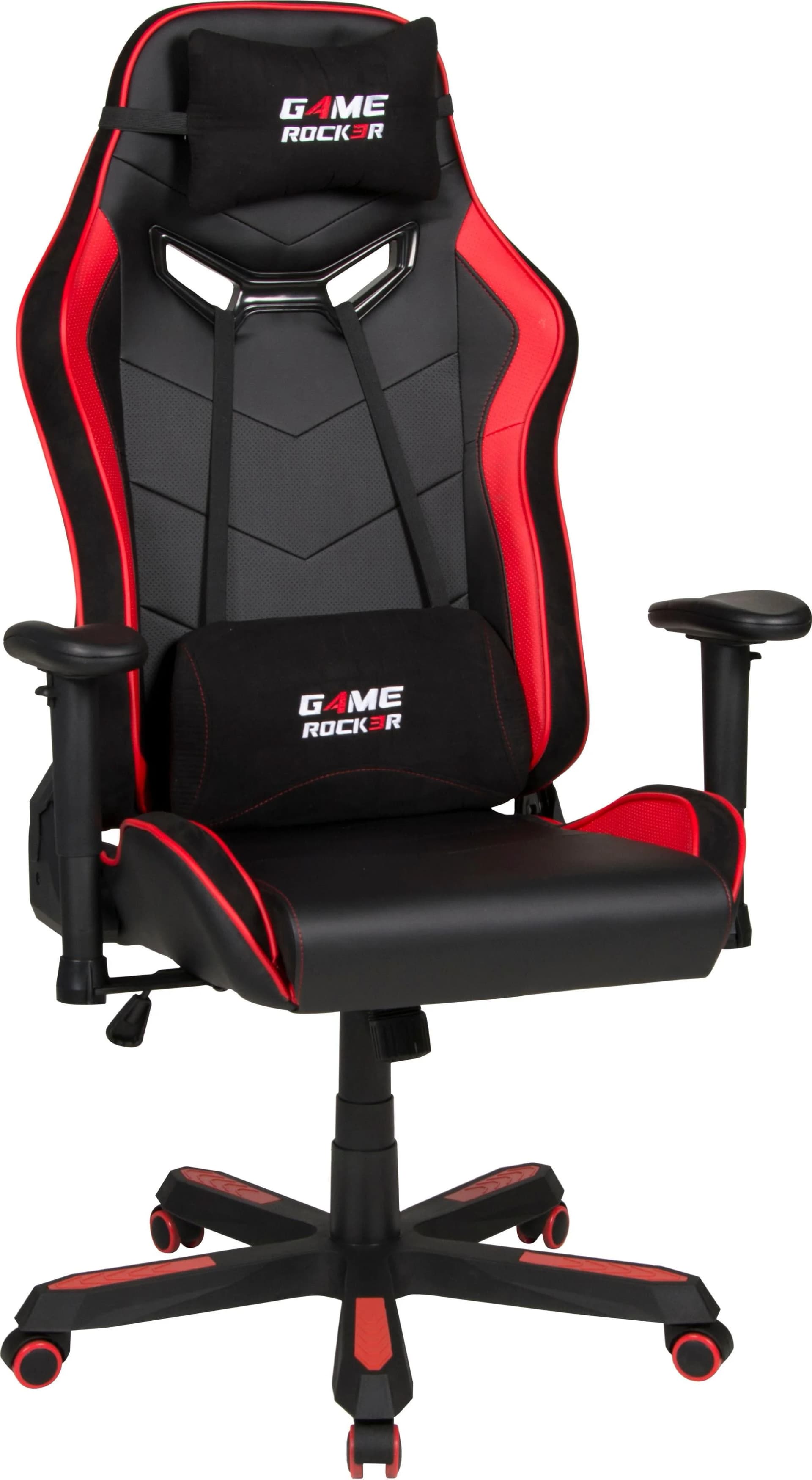 DUO COLLECTION Game Rocker G-30 L Gaming-Stuhl Schwarz/Rot