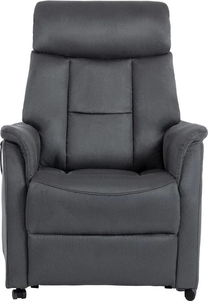 Duo Collection TV-Sessel Sorrent Anthrazit mit Heizung und Aufstehhilfe