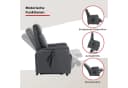 Duo Collection TV-Sessel Sorrent Anthrazit mit Heizung und Aufstehhilfe Bild 4