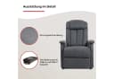 TV-Sessel DUO COLLECTION Delphi mit elektrischer Aufstehhilfe Anthrazit Bild 5