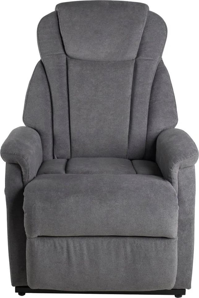 Duo Collection TV-Sessel Toronto XXL Grau Elektrische Aufstehhilfe Relax