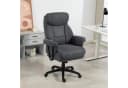 Duo Collection Chefsessel Mauro XXL Anthrazit Schwarz mit Wippfunktion Bild 1