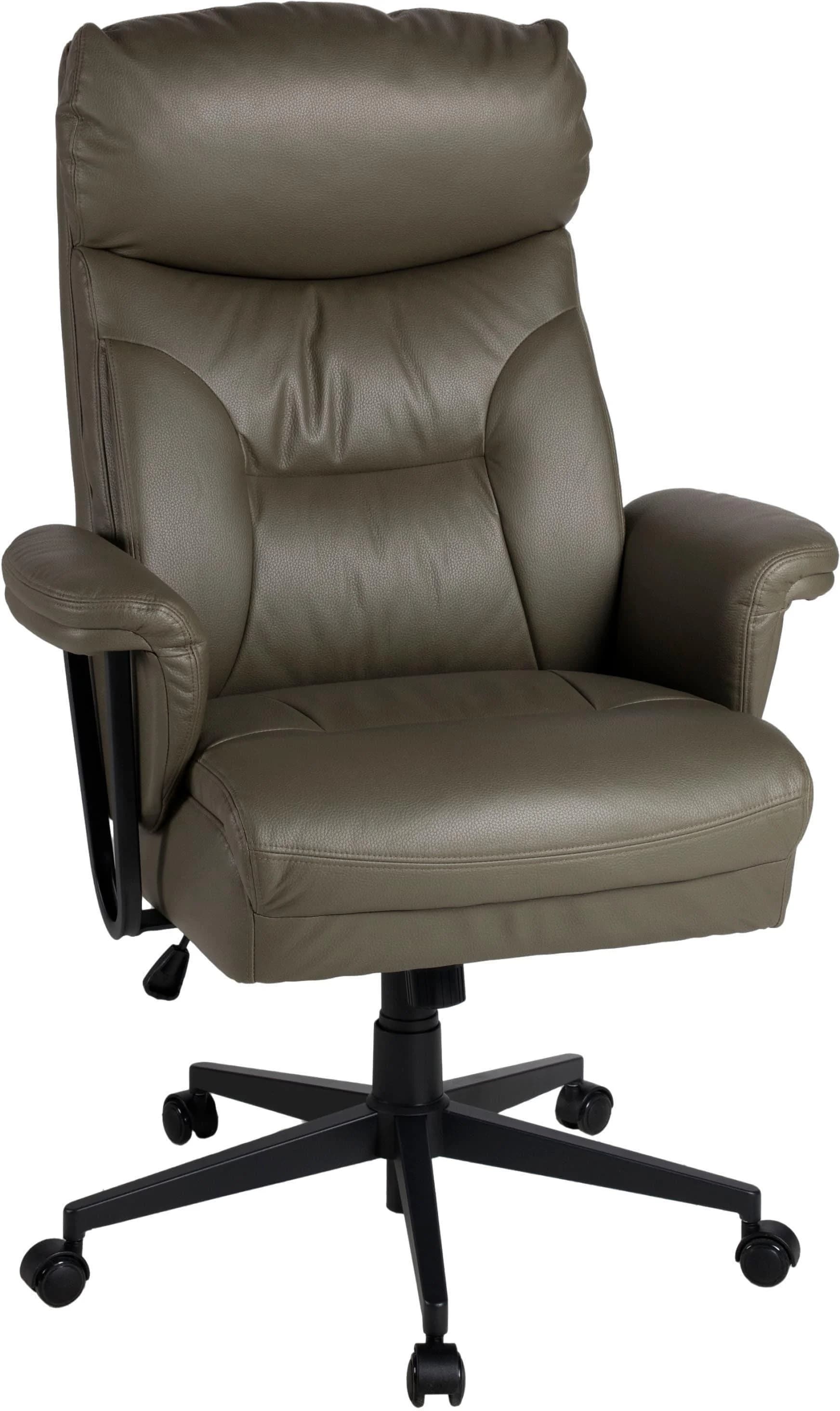 Chefsessel Tiago XXL Duo Collection Grün Schwarz Polsterstuhl