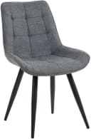 Duo Collection Esszimmerstuhl Iris 4er-Set Kieselgrau Schwarz Bild 1