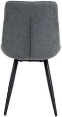 Duo Collection Esszimmerstuhl Iris 4er-Set Kieselgrau Schwarz Bild 5