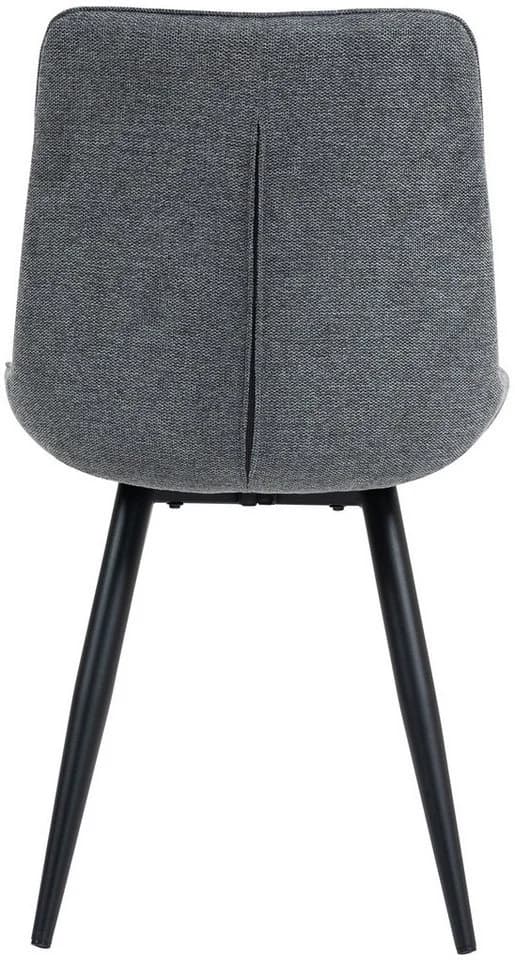 Duo Collection Esszimmerstuhl Iris 4er-Set Kieselgrau Schwarz - Bild 5