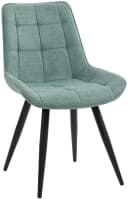 Duo Collection Iris Esszimmerstuhl 4er-Set Mint Schwarz Bild 1