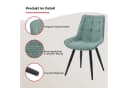 Duo Collection Iris Esszimmerstuhl 4er-Set Mint Schwarz Bild 3