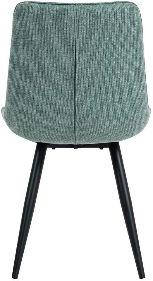 Duo Collection Iris Esszimmerstuhl 4er-Set Mint Schwarz - Bild 5