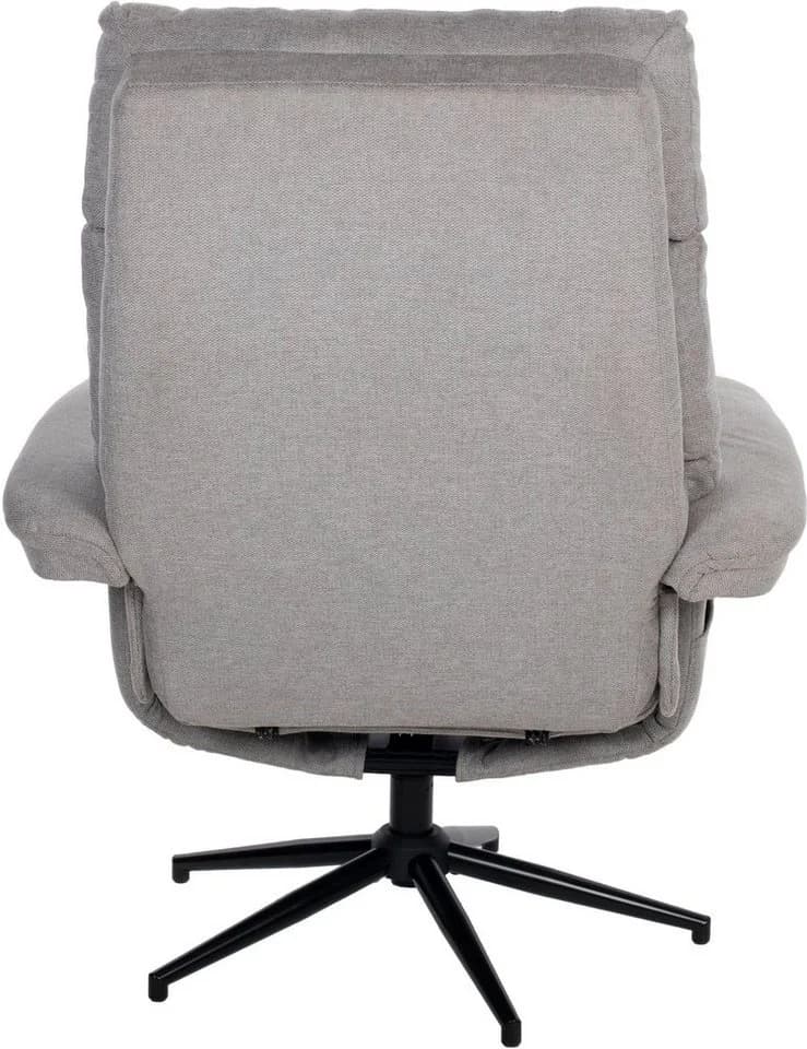 Duo Collection TV-Sessel Zalea Grau mit Hocker und Relaxfunktion - Bild 4