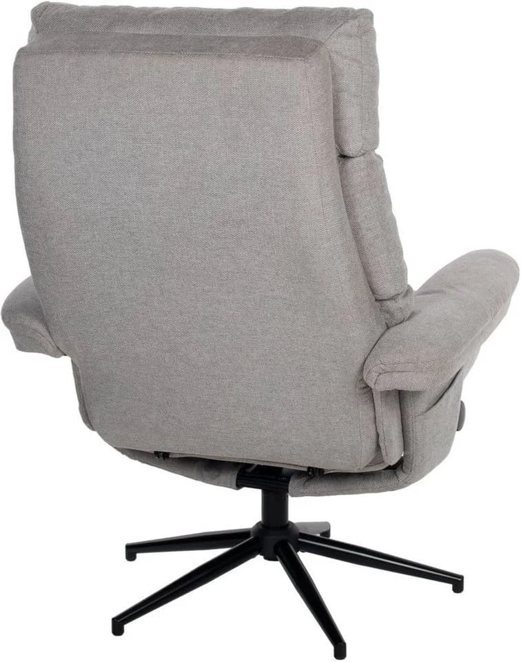 Duo Collection TV-Sessel Zalea Grau mit Hocker und Relaxfunktion - Bild 5