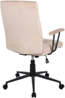Duo Collection Drehstuhl Fina Beige Schwarz mit Armlehnen Bild 4
