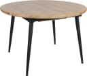 Duo Collection Esstisch Frida Ausziehbar Wildeichenoptik Metallgestell Bild 1