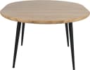 Duo Collection Esstisch Frida Ausziehbar Wildeichenoptik Metallgestell Bild 4