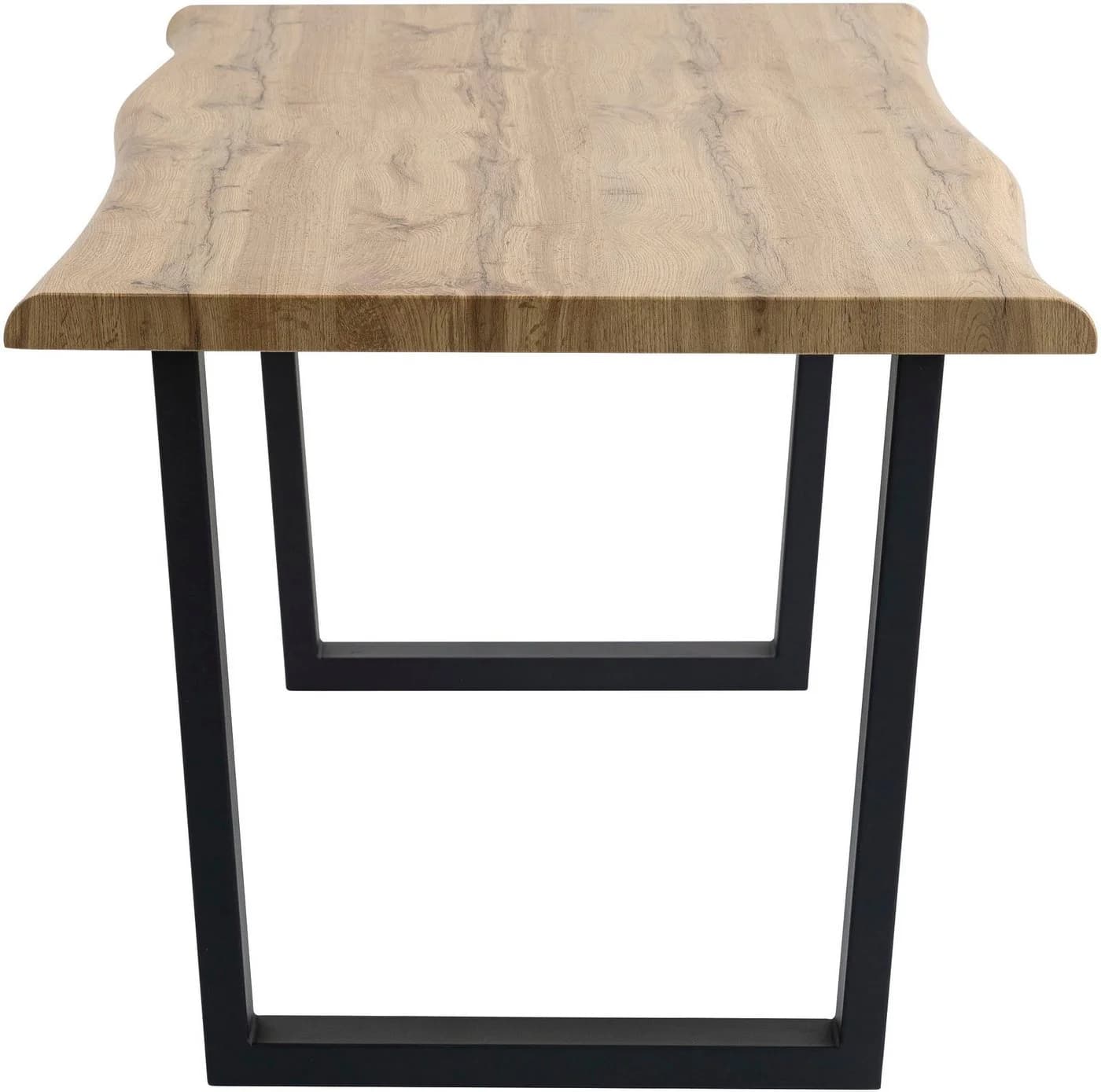 Baumkantentisch DUO COLLECTION Tisch Thea Wildeiche-Nachbildung Naturbraun - Bild 5