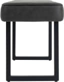 Sitzbank DUO COLLECTION Tara Bank Anthrazit Schwarz Microfaser Bild 5