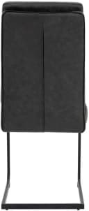 Duo Collection Esszimmerstuhl Marga Freischwinger 2er-Set Grau Microfaser Bild 5
