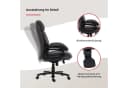 Chefsessel DUO COLLECTION Ennio Anthrazit Mikrofaser Synchronmechanik Bild 4
