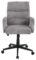 Duo Collection Drehstuhl Charly Grau Schwarz mit Wippmechanik Bild 1