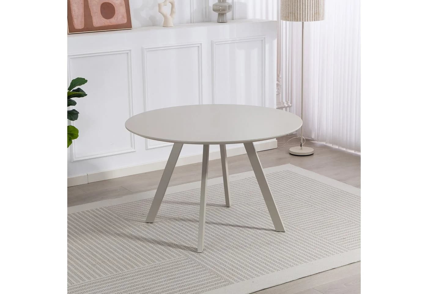 DUO COLLECTION Esstisch Pina Cashmere Rund - Bild 2