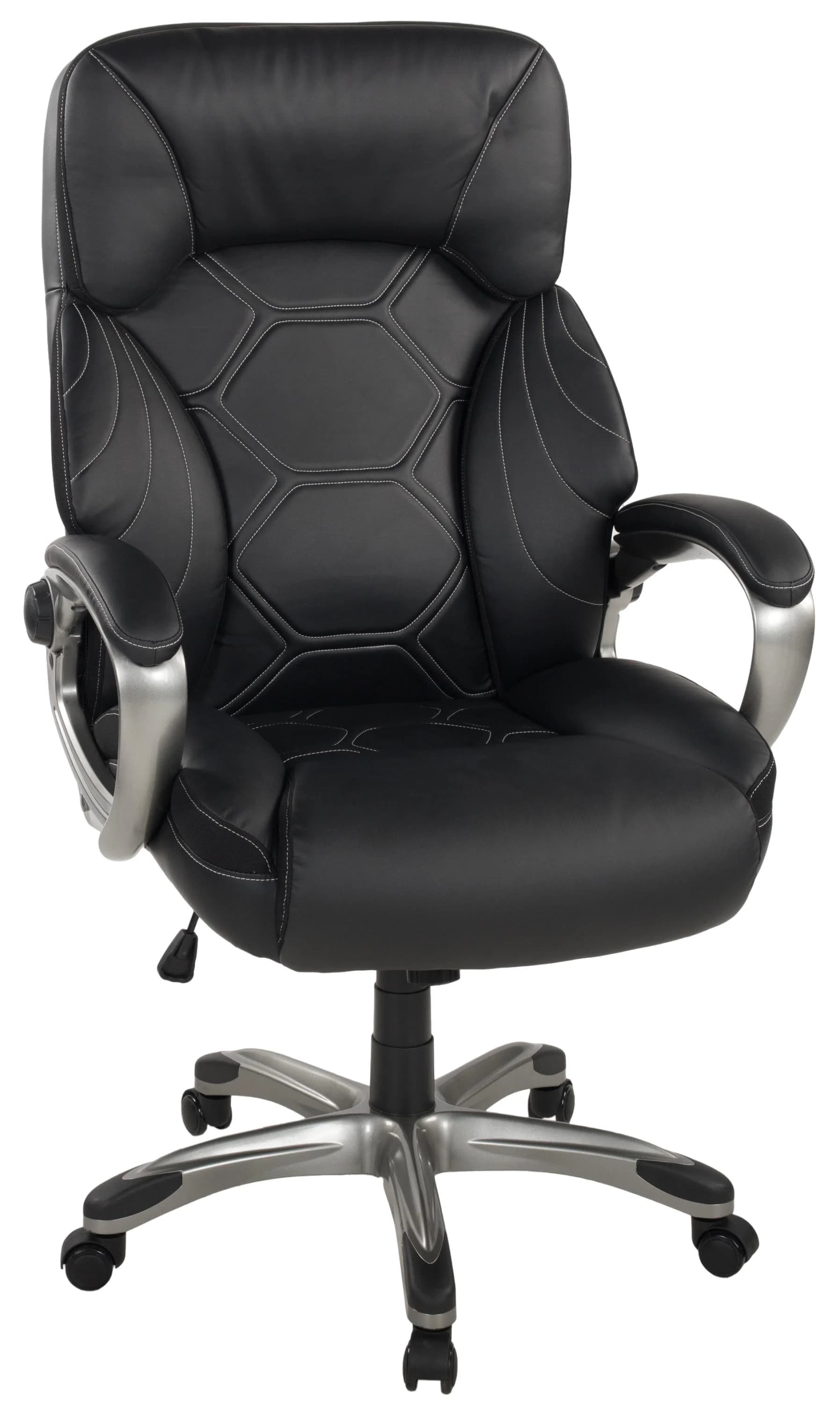 Duo Collection Chefsessel Jesse XXL Schwarz Kunstleder XXL