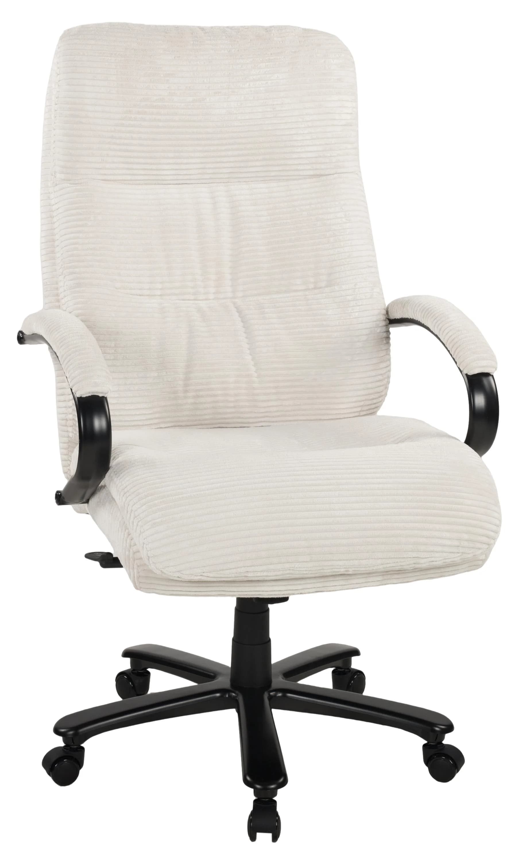 Chefsessel Federico 180 kg Creme Kunstleder Duo Collection