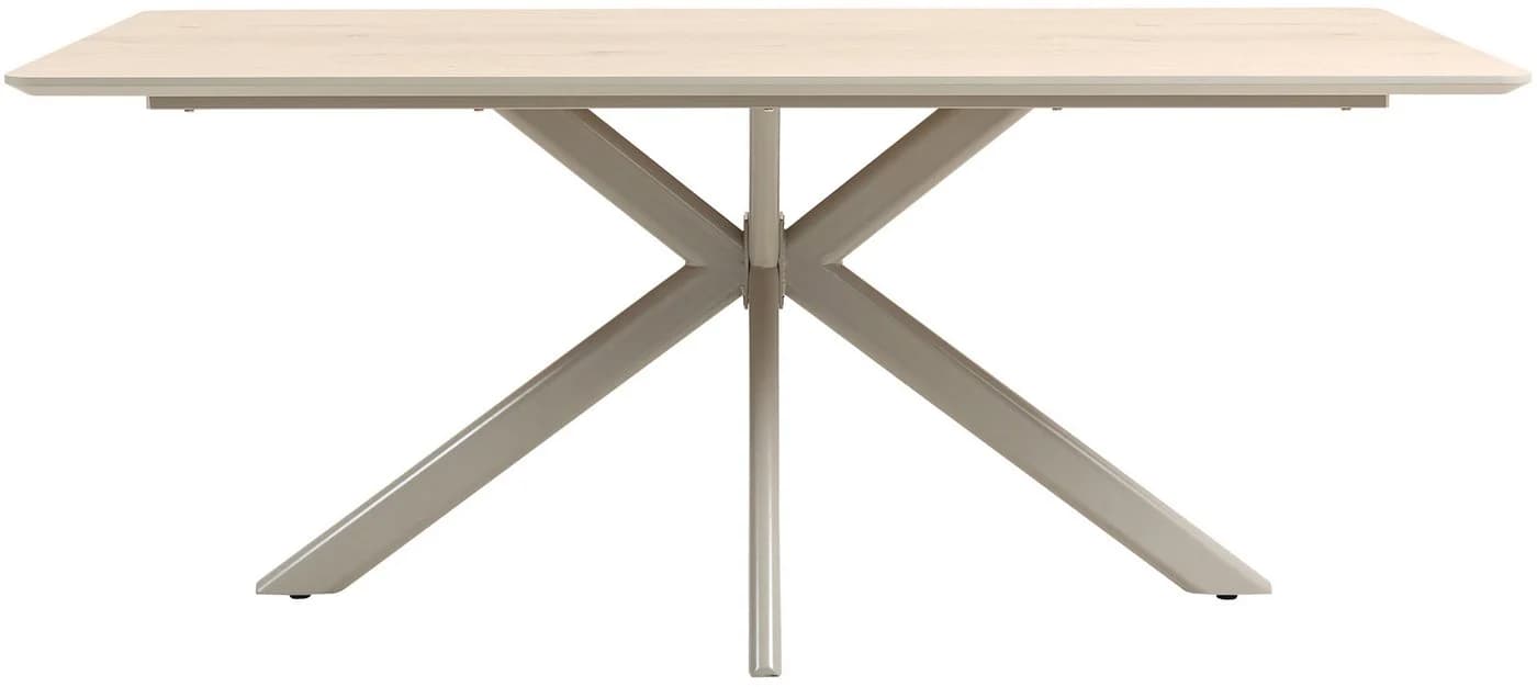 Esstisch DUO COLLECTION Tisch Livia Eiche Natur Nachbildung Cashmere