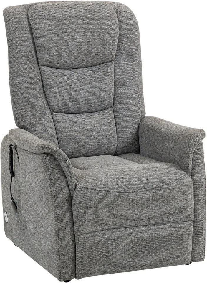 Duo Collection TV-Sessel Parma 2 Grau