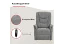 Duo Collection TV-Sessel Parma 2 Grau Bild 4