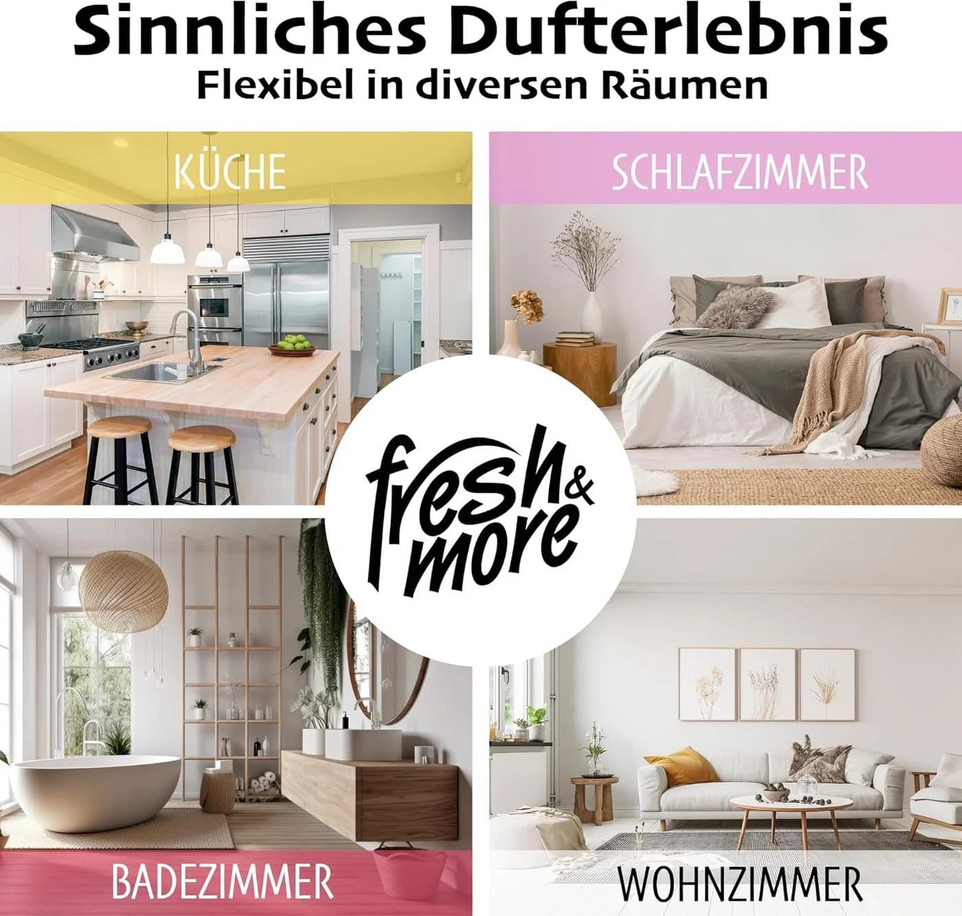 fresh & more Raumduft 3-Phasen Nachfüllflakons 6-St. Kompatibel Mit 3Volution - Bild 5