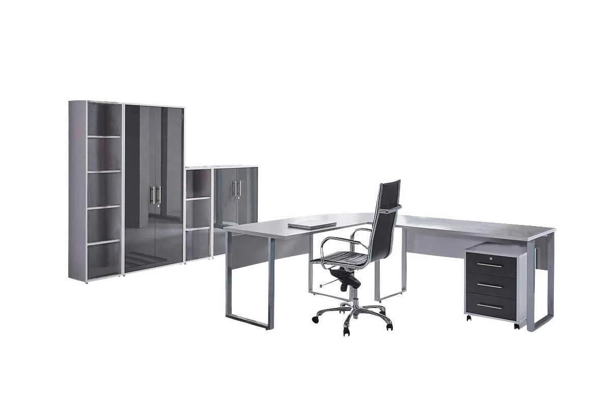 Büro Office Edition Set 4 Grau