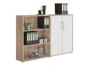 BMG Möbel Aktenschrank Office Edition Schrankwand Set 1 niedrig abschließbar Bild 2